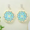 Toalha de Mão Fofa de Desenho Animado Queijo com Argola para Pendurar para Crianças Toalha Espessa de Veludo Coral para Pendurar na Cozinha e Banheiro