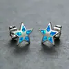 Mini pendientes dulces estilo ins, pendientes Aobao de estrella, diseño de nicho, adornos románticos de corazón femenino