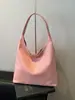 Bolso de Mano Casual de Gran Capacidad para Mujer, Tendencia Transfronteriza, Bolso de Hombro con Textura de PU, Bolso Tote de Moda Estilo Perezoso para Debajo del Brazo