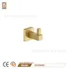 Traje de colgante de baño de oro cepillado de lujo simple transfronterizo de Amazon, toallero de cobre de doble capa para baño
