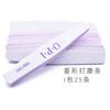 Tira exfoliante para uñas Tira pulidora Herramienta especial Lima de uñas Tira exfoliante desechable para uñas Tira de lija de doble cara