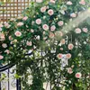 Enredadera de Rosas Simulada de Alta Gama, Enredadera Artificial de Flores Estilo Jardín, Arco de Pared, Envoltura para Tuberías Colgantes, Enredadera Decorativa para Cubrir y Decorar