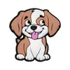 Pingentes de Sapato de Cachorro de Desenho Animado Transfronteiriços Clipes de Decoração para Sapato de Jardim em PVC Acessórios de Sapato Destacáveis Fofos para DIY