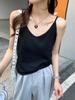 Chaleco Camisola para Mujer para Usar Fuera de un Traje, Nuevo Estilo Verano 2026, Top Simple sin Mangas de Corte Holgado para el Trayecto al Trabajo