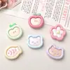 Accesorios de Resina para Manualidades de Dibujos Animados, Botones de Expresión, Pinzas para el Cabello de Pegamento Cremoso, Decoraciones para Fundas de Teléfono, Hebillas de Zapatos, Colgantes para Llaveros