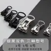 Nº 3 Nº 5 Nº 8 Puxador de Resina para Zíper Cabeça de Borboleta Almofada Puxadora Preto Prata Roupas Casaco Fundo de Borboleta Cabeça do Zíper