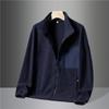 Chaqueta polar para exteriores para hombre y mujer, chaqueta forro para primavera y otoño, chaqueta polar de doble cara, polar para parejas al por mayor