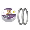 En stock, paquete de 3 collares calmantes para mascotas con feromonas de gato para aliviar la ansiedad