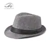 Sombrero de Lino Clásico para Playa para Hombres y Mujeres, Sombrero de Sol para Exteriores de Primavera y Verano, Sombrero Jazz para Personas de Mediana Edad y Mayores, Estilo Británico