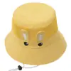 Sombrero de pescador para bebé de conejo sombrero para el sol para exteriores sombrero de red de verano para niños dibujos animados niños y niñas sombrero para el sol fabricantes venta al por mayor
