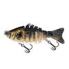 Atacado de fábrica Luya isca dura multi-seção simulação de peixe 10cm/15g plástico sete-seção isca multicolor