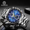 OCHSTIN/Augustenden Nuevo Producto Transfronterizo Reloj de Hombre Deportivo de Segundos para Correr Correa de Acero Sólido Reloj Casual Agua