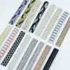 Cuerda de Tira de Vidrio Tubo Redondo de Pedrería Transfronteriza Accesorios para Joyería Accesorios para Ropa Línea de Corbata de Moño Tubo de Pedrería Venta al por Mayor