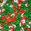 Decorações Populares de Bolo com Contas de Doce de Natal: Cabeça do Papai Noel, Sino Dourado, Figuras de Doce, Etiquetas de Doce, Enfeites Comestíveis para Sobremesa