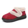 Zapatos Casuales de Mujer Cálidos de Terciopelo de Invierno Más Terciopelo Engrosados Zapatos Casuales de Algodón Nuevos Zapatos de Tela Old Beijing Suela Suave Zapatos para Madre