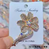 Broches Moda de Nicho Anti-Exposición Accesorios de Corsage para Mujer de Aleación Joyería Versátil Elegante para Cuello Venta al por Mayor Estilo Lujo Ligero