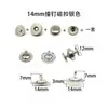 Hebilla Magnética, Botón de Presión de Doble Cara, Cierre Magnético, Accesorios para Maletas Botón Magnético 14mm-18mm Botón Magnético de Hebilla
