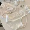 Roupa Íntima Feminina 10A Antibacteriana com Entrepernas Estendido Algodão Puro Respirável Amigo da Pele Tamanho Grande Calcinhas Femininas de Algodão Puro para Quadris Grandes