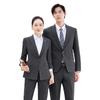 Trajes de Otoño e Invierno de un Botón al por Mayor para Hombre y Mujer, Ropa Formal para Empresa, Trajes de Negocios Corporativos de Alta Calidad sin Planchado