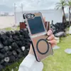 Funda Magnética de Camaleón Xuncai para Samsung Z Flip7 Antideslizante Z Flip6/5 Plegable 4ª Generación