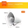 Altavoz de Bocina Impermeable para Campus, Transmisión de Alto Tono para Todo el Pueblo, Altavoz de Emergencia contra Incendios, Amplificación de Sonido, Altavoz Exclusivo Transfronterizo