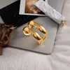 Jieding Aço Titânio Dupla Camada Pulseira Dourada Luxo Leve Alta Qualidade Resina Pulseira Larga Joias de Aço Inoxidável Joias de Mão Transfronteiriças