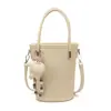 Yuezi 2026 Moda Primavera Nova Bolsa de Balde Portátil para o Trabalho, Bolsa de Ombro Único Transversal Macia e Estilosa de Alto Valor para Mulheres