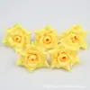 Cabezas de Flores de Rosa Artificiales Rizadas Más Vendidas en Colores de Primavera y Otoño para Pasadores DIY, Ramilletes, Arreglos Florales, Coronas, Flores de Seda