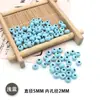 Acessórios para Apanhador de Sonhos DIY Contas de Madeira Coloridas Acessórios Decorativos para Roupas Materiais Contas Artesanais Miçangas Pequenas de 5MM