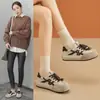 Zapatillas con Plataforma para Aumentar Altura para Mujer, Nuevo Estilo Otoño e Invierno 2026 Zapatos Blancos de Entrenamiento Alemanes, Zapatos Deportivos Casuales Ligeros, Transpirables y de Suela Blanda