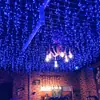 Cortina de Fio de LED de Baixa Tensão 24V Luzes Estreladas para Projetos Externos Tira de LED à Prova d'Água Iluminação para Shopping Center Decoração de Casamento