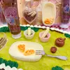 Nuevo Creativo DIY Galleta Postre Fiesta Niños Diversión Casa de Juego Juego de Juguetes Descompresión Collage Creación Hecha a Mano