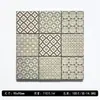 Bárbaro do sul, arte neoclássica, pequeno padrão floral, azulejos em degraus, azulejos de parede de fundo para bar e restaurante retrô, azulejos de balcão de bar, 95*95