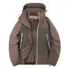 Chaqueta Kailer Stone Tres en Uno para Mujer Chaqueta de Plumas Cortavientos e Impermeable Senderismo Chaqueta de Montañismo Xizang con Capucha para Hombre