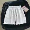 Pantalones Cortos Deportivos para Hombre Verano Casual Estilo Coreano Sueltos Pantalones Cortos de Playa Color Sólido Pantalones Cortos de Cinco Puntos Modernos