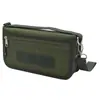 1369 Cartera Horizontal para Hombre Bolso de Mano de Viaje Bolso para Pasaporte Billetera para Monedas de Teléfono Bolsa de Almacenamiento Hecho a Medida