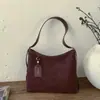Bolso de Hombro Retro Simple Estilo Coreano para Mujer 2025 Nuevo Tote de Gran Capacidad Nicho Bolso Cruzado Casual para Viajes