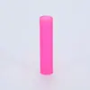 Pajilla de Acero Inoxidable Boquilla de Silicona Grado Alimenticio 6 mm/8 mm Anti-Golpe en los Dientes Pajilla Metálica Cubierta Protectora de Cabeza de Silicona