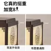 Lámpara de Cabeza de Columna Estilo Chino Nuevo para Patio de Villa, Impermeable para Valla Exterior, Columna de Pared para Paisajismo, Iluminación Solar LED para Exteriores