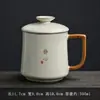 Se puede usar para enviar en nombre de otros: Taza de Agua de Cerámica Horno Ru, Taza de Oficina, Taza de Té, Taza de Cerámica para el Hogar, Taza Personal para Beber Té con Tapa