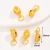Aleación Esmalte Oro Brillante Estilo Chino Retro Joyería Bolsa de la Suerte Colgante Pequeño DIY Accesorios para Joyería Hecha a Mano Adorno Colgante