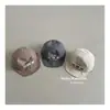 Boné de Baseball Fofo de Desenho Animado de Urso para Bebês, Meninos e Meninas, Chapéu Listrado Macio com Aba para Uso Externo
