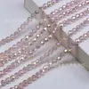 Cuentas de Cristal Tierra de 6 mm Chapadas Color AB 1 Hilo Cuentas de Cristal Dispersas Cuentas de Vidrio Cuentas de Piña Material para Joyería Hecha a Mano Accesorios
