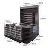Combinación de gabinete para cigarrillos y licores, mostrador de caja de supermercado, gabinete trasero, estante multifuncional, mostrador de bar, vitrina de exhibición de productos, uso comercial integrado