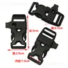 Hebilla de 15 mm Hebilla de Nailon Macho y Hembra Hebilla Universal para Equipaje Mochila Arnés para Mascotas Hebilla Resistente al Desgaste Reforzada Equipo para Exteriores