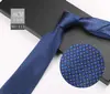 Corbata de Hombre Camisa de Negocios Rayada Seguridad Profesional Ropa Formal Venta al por Mayor Más Logotipo Fabricante 8cm Hecha a Mano