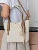 Yue Zi 2026 Outono Inicial Nova Bolsa de Mão Simples Tote Bolsa Grande para o Dia a Dia Bolsa Transversal Feminina Casual de Grande Capacidade