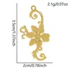 Aço Inoxidável 304 Pingente Cruzado Totem Flor Acessórios Design Criativo DIY Colar Pulseira Joias Recortado Pendente