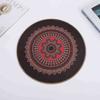 Manteles Redondos de 38 cm Seleccionados Cuidadosamente Estilo Bohemio Vajilla Caucho Posavasos de Cocina de Restaurante Venta al por Mayor Mesa de Comedor