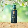 Botella de vino de vidrio de flor horneada en aerosol 500 ml botella de vino blanco un Jin vidrio botella de vino vacía tapa de botella de vidrio sellada